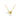 9K Solid Yellow Gold Love Heart Pendant Necklace