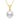 14K Real Gold Pearl Pendant Necklace Birthday Christmas Anniversary Jewelry