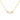 9k Solid Yellow Gold Pearl Charm Necklace