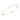 3 Stone Moissanite Bracelet  in 14k Gold