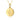 Coin Bee Pendant Necklace in 14K Gold