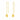 Flower Threader Earrings for Women in 18K Gold
