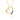 9K Solid Yellow Gold Floationg Heart with Sapphire Pendant Necklace