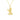 9K Solid Yellow Gold Cat Pendant Necklace