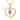 Crystal Heart Necklace for Wome in 14K Yellow Gold
