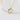 9K Solid Yellow Gold Snake Mobius Pendant Necklace