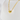 9K Solid Yellow Gold Love Heart Pendant Necklace