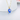 9K Solid Yellow Gold Evil Eye Pendant Necklace