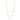 Solid 18K Gold Layered Chain Necklace for Women