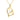 Horse Heart Pendant Necklace in 14K Gold