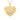 Moissanite Hollow Heart Pendant Necklace in 10K Gold