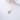 9K Solid Yellow Gold Mother and Daughter Pendant Necklace