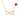 9K Solid Yellow Gold Infinity Pendant with Created Ruby