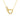 Infinity and Heart Connected  Necklace in 14K Gold