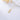 9k Solid Yellow Gold Infinity with Pearl Pendant Necklace