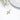 9K Yellow Gold Green Emerald Cross Necklace for Women, 16+1+1 inches