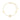 14K Real Gold Daisy Bracelet for Women