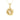 14K Solid Yellow Gold Flower Pendant Necklace with Cubic Zirconia