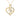9K Gold Moissanite Heart Necklace for Women
