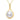 14k Real Gold Pearl Pendant Necklace Birthday Christmas Anniversary Jewelry