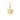 9k Solid Yellow Gold Moissanite Sun Pendant Necklace