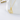 Infinity Heart Necklace with Cubic Zirconia in 14K Yellow Gold