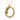 9K Solid Yellow Gold Snake Mobius Pendant Necklace