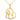 Father and Daughter Necklace in 14K Gold