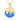 14K Yellow Gold Opal Wave Necklace with Sunshine, 16+1+1 inch