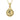 9K Gold Coin Solid Gold Elizabeth II Lucky Coin Necklace Queen of The United Kingdom Coin Charm
