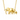 9K Gold Elephant Necklace Solid Yellow Gold Mother and Daughter Pendant Necklace