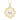 Flower Shape 9mm White Pearl Necklace with Cubic Zirconia in 14K Yellow Gold