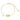 Heart Infinity Link Bracelet in 14K Gold